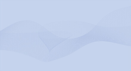 Beautiful waving line in white background color. Horizontal banner template.