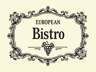 Black Frame vector design art