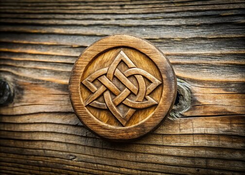 Minimalist Teutonic Pagan Symbol - Ancient Germanic Spirituality