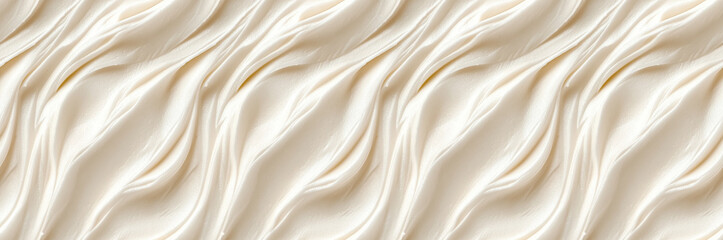 Vanilla buttercream texture, seamless tile