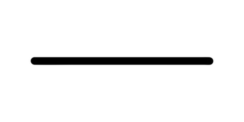 Straight line, stripe series from thin to thick