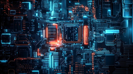 futuristic cyberpunk concept background beautiful woman girl future cybrog