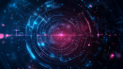 Obraz premium futuristic cyberpunk concept background 