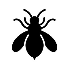 Free Download: Black Fly Vector Graphic
