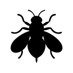 Modern Fly Icon in Vector Format