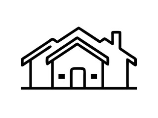 Elegant House Illustration in SVG Format