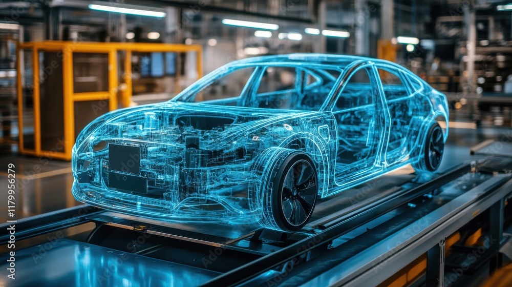 Aufkleber implementing autonomous ev safety guidelines featuring adaptive technology urban environments