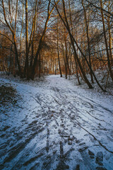 A road at Jordbodalen in Helsingborg, Sweden.