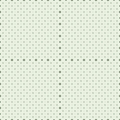 Dot grid graph paper template for for precise cutting according to marks. Seamless repeating dotted background. Printable vector design. Template for cutting the back side of the measuring material.