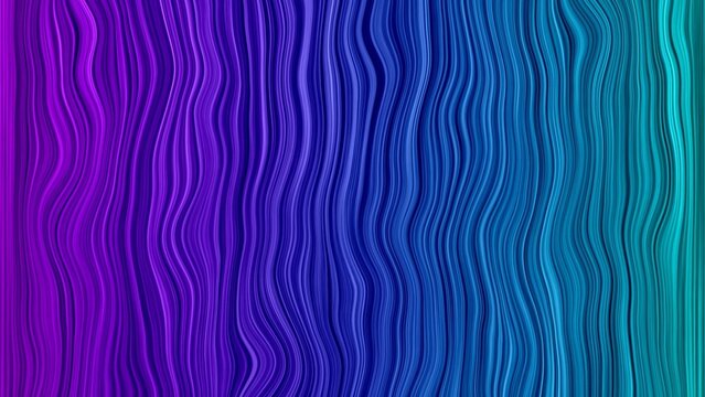 Colorful Wavy Animated Lines Background (Customizable)