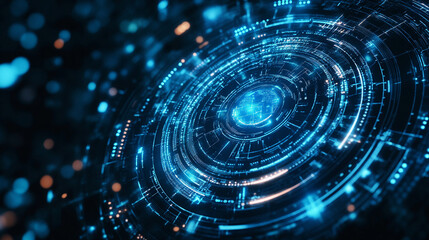 Fototapeta premium futuristic cyberpunk concept background 