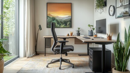 Minimalist Home Office Style Modern