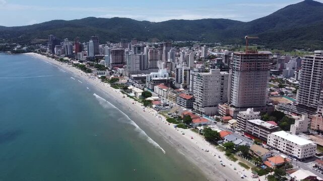 Vista a&eacute;rea de Porto Belo/SC