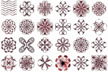 seamless pattern with flowers