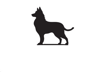 Dog silhouettes Vector