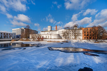 City of Lodz, Poland. View of the White Factory. © Tomasz Warszewski