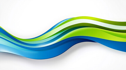 Abstract green and blue background, Futuristic wavy abstract background, digital green particles concept illustration