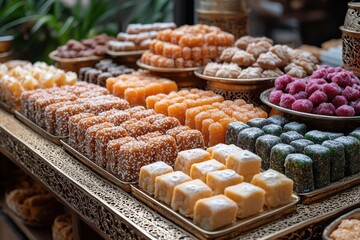 Traditional Middle Eastern sweets for Ramadan