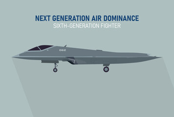 F-47 Ultra-Modern Next-Gen Air Dominance: Sixth-Gen Fighter Jet