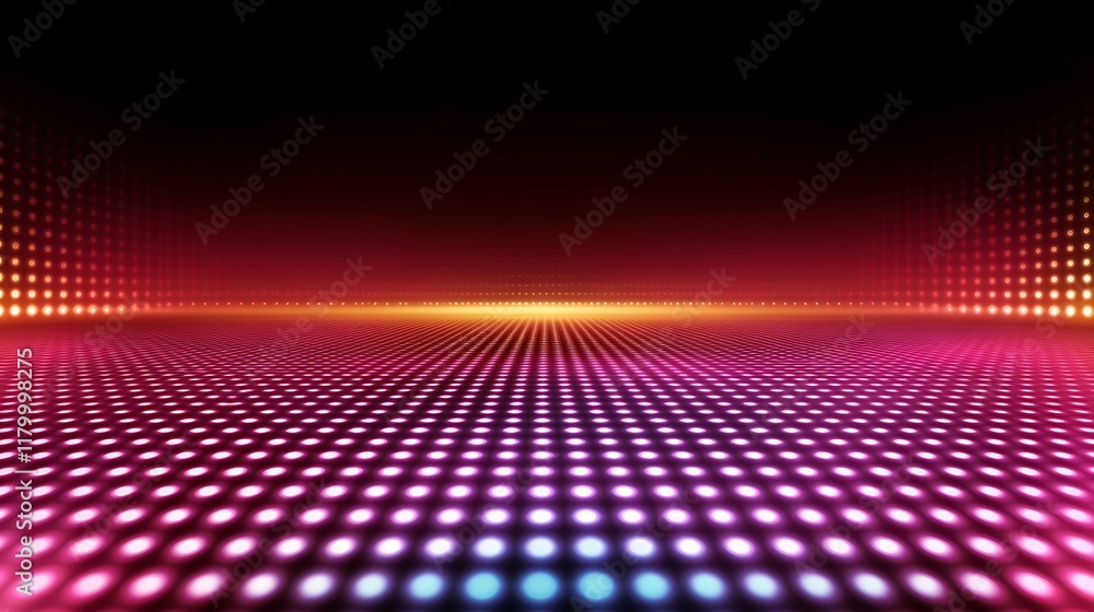 Poster abstract colorful light pattern background design