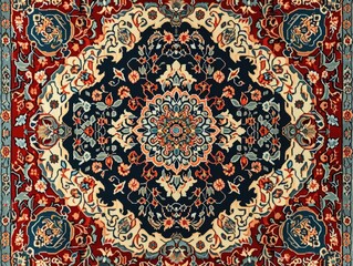 Timeless Elegance: Antique Asian Rug with Classic Islamic Pattern