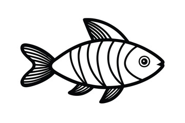 illustration of a  rainbowfish