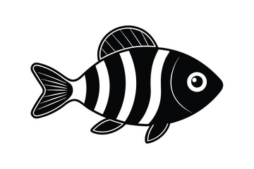illustration of a cichlid fish