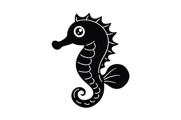 illustration of a seahorse fish