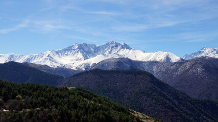Fototapeta premium landscape in the mountains