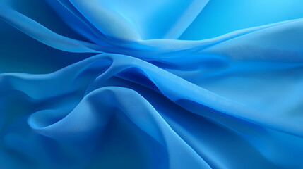 Obraz premium Sterile surgical drape sheets, medical blue non-woven fabric. Sunwoven. Illustration