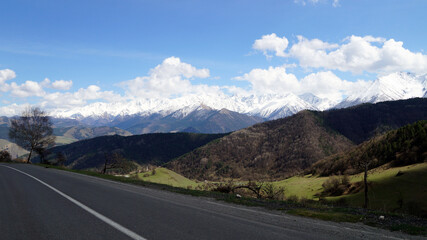 road to the mountains
