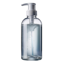 Hand sanitizer bottle image isolated object clean environment minimalist concept