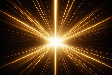 Fototapeta premium a close up of a star burst with a black background