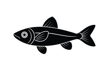 illustration of a  haddock fish