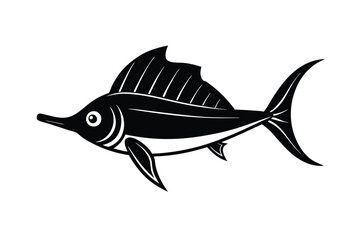 illustration of a sailfish