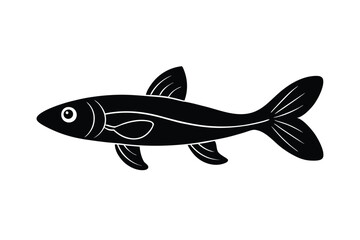 illustration of a knifefish fish