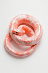 Fototapeta premium Aesthetics Snake, Background, Bright Gentle Snake, Beautiful photo of a reptile, Aesthetics Year of Snakes, Python, Boa Constrictor,