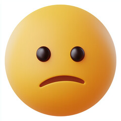 Fototapeta premium Frowning Face 