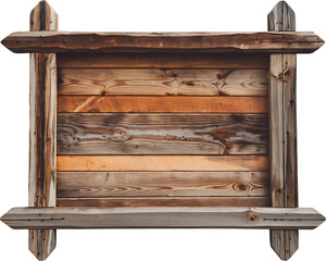 Rustic Wood Signboard


