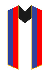 Graduation Sash Vector Illustration