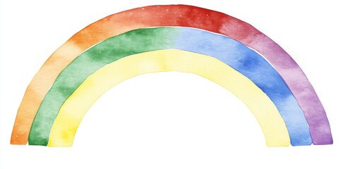 Fototapeta premium Rainbow acrylic strokes infused with glitter for a colorful art piece