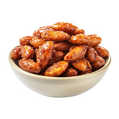 Sweet and Spicy Chicken Wings on transparent background