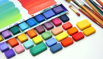 Fototapeta na wymiar Exploring the convergence of digital art creativity with analog fine art