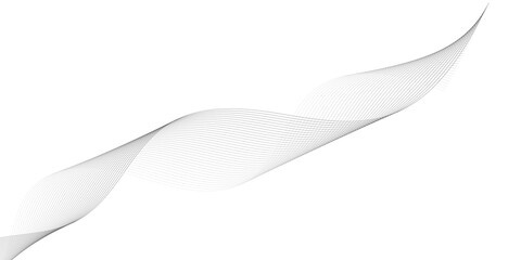 Fototapeta premium Design for web design, music, cover, technology, science, white paper wave background and abstract gradient and white wave curve lines Multiple wavy line. set of curved abstract shapes. abstract liqu