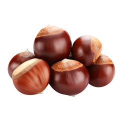 Obraz premium Bunch of Onions on transparent background