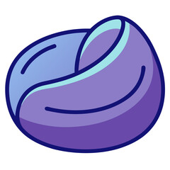 bean bag icon design