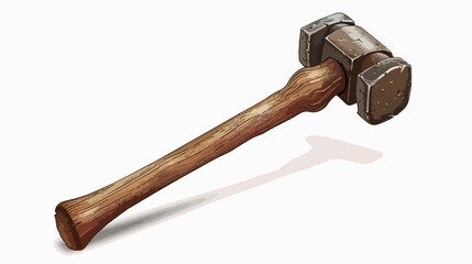 A classic wooden auction hammer, a timeless symbol of decision-making and authority.