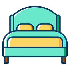 bed icon design