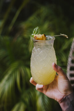 Pineapple Shaped Cocktail