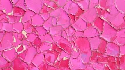 Stunning Pink Cracked Paint Texture - A Visual Treat